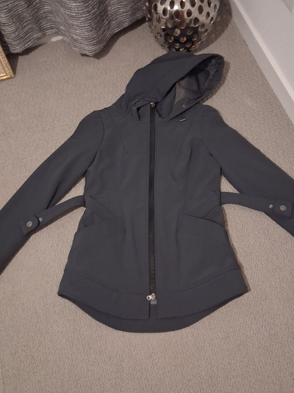 Women’s Hooded Softshell Jacket - Charcoal